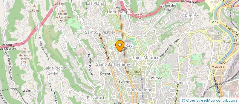 localisation de l'entreprise GROUPE SALIOU SECURITE à NICE