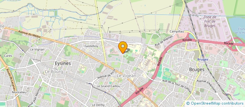 localisation de l'entreprise GROUPE SALMON ENERGIES  EYSINES