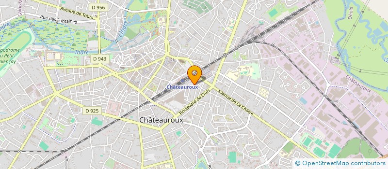 localisation de l'entreprise GROUPE SAMNICK à CHATEAUROUX