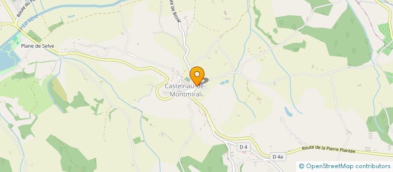 localisation de l'entreprise GROUPE SANTE DU CAHUZACOIS  CAHUZAC-SUR-VERE