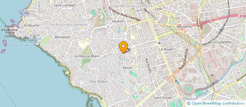 localisation de l'entreprise GROUPE SANTE ET AUDITION à MARSEILLE