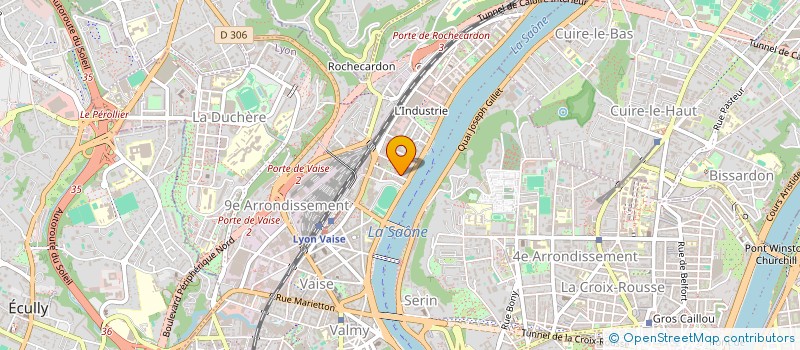 localisation de l'entreprise GROUPE SAPHIR  LYON