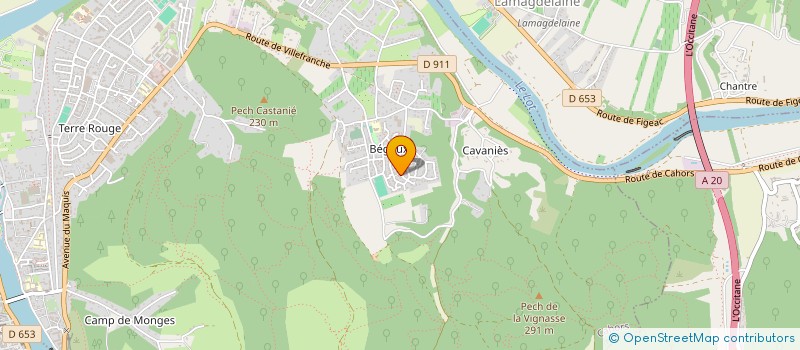 localisation de l'entreprise GROUPE SARKIS  CAHORS