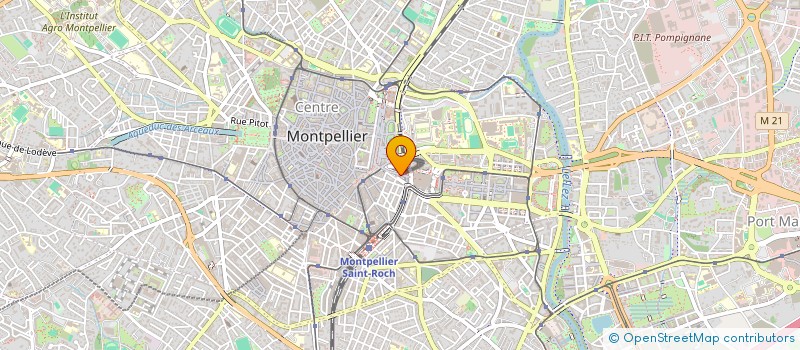 localisation de l'entreprise GROUPE SAURAMPS à MONTPELLIER