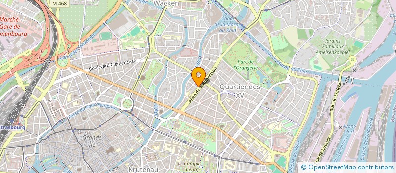 localisation de l'entreprise GROUPE SAYAG à STRASBOURG