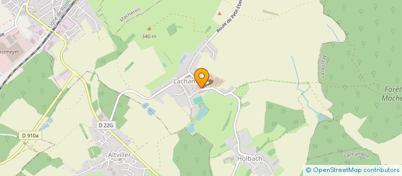 localisation de l'entreprise GROUPE @ SB MULTIMEDIA SARL  LACHAMBRE