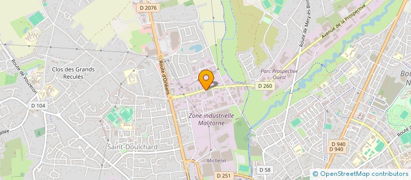 localisation de l'entreprise GROUPE SCAC  SAINT-DOULCHARD