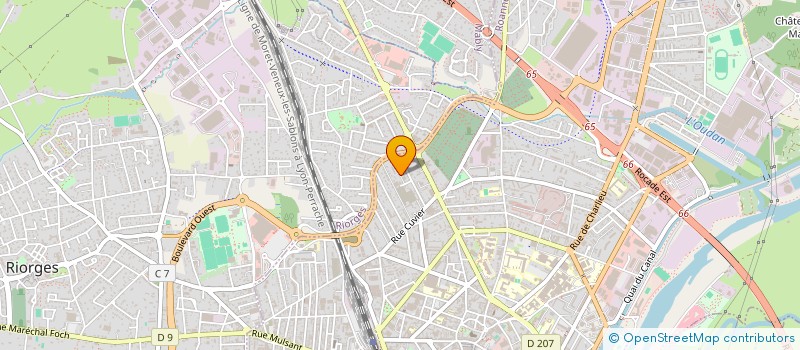 localisation de l'entreprise GROUPE SCARCIELLO à ROANNE