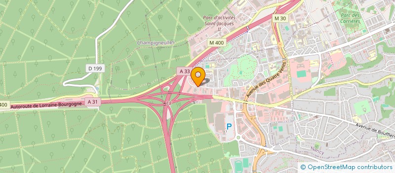 localisation de l'entreprise GROUPE SCOLAIRE AVENIR  LAXOU