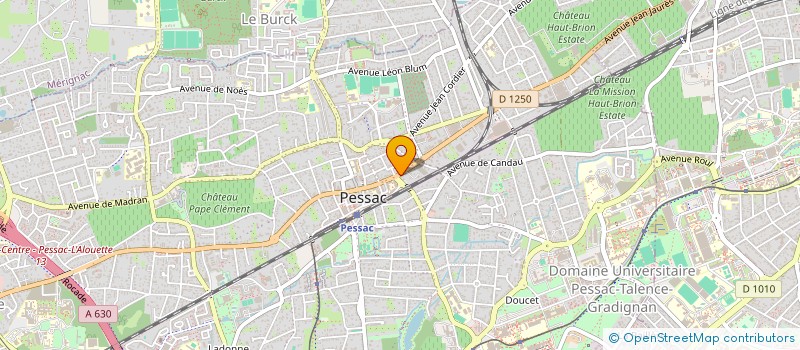 localisation de l'entreprise GROUPE SCOLAIRE LES ALL-CHIMISTES à PESSAC