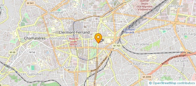 localisation de l'entreprise GROUPE SCOLAIRE NOTRE DAME à CLERMONT-FERRAND
