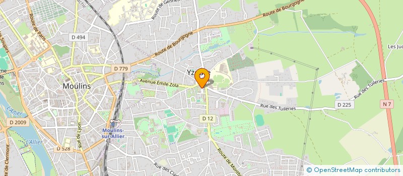 localisation de l'entreprise GROUPE SCOLAIRE PRIVE à YZEURE