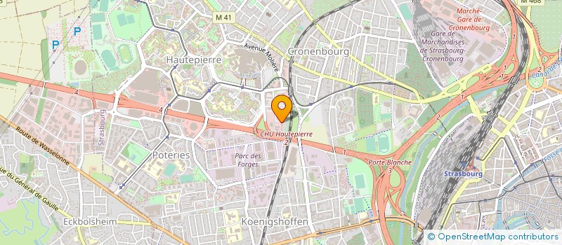 localisation de l'entreprise GROUPE SCOLAIRE PRIVE YUNUS EMRE à STRASBOURG
