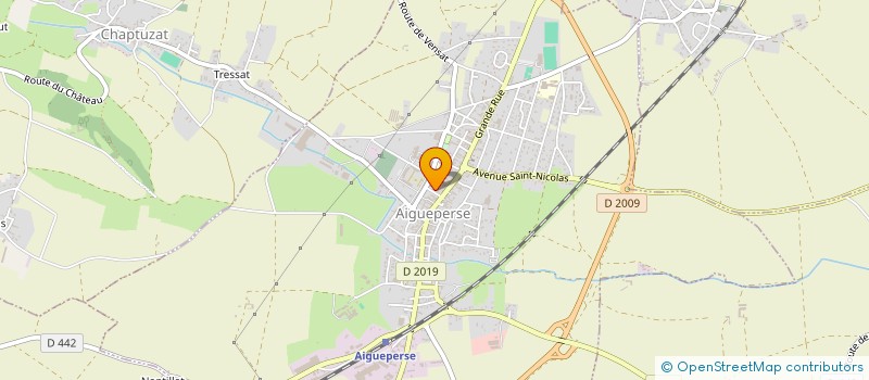 localisation de l'entreprise GROUPE SCOLAIRE ST LOUIS  AIGUEPERSE