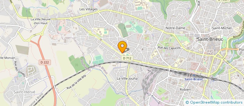 localisation de l'entreprise GROUPE SCOLAIRE STE MARIE à SAINT-BRIEUC