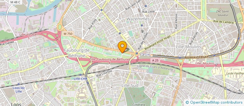 localisation de l'entreprise GROUPE SCOUT ISLA LILLE  LILLE