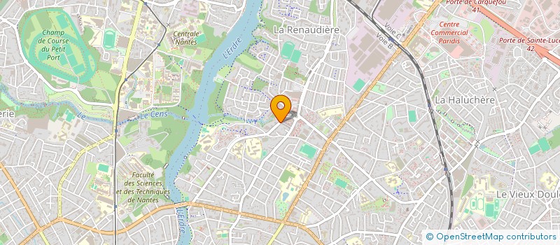localisation de l'entreprise GROUPE SECOB NANTES à NANTES