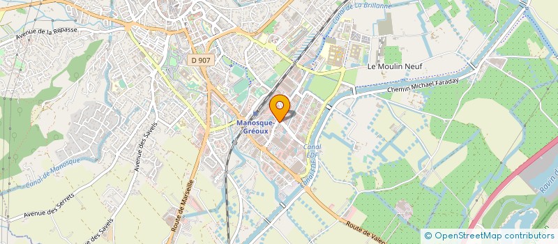 localisation de l'entreprise GROUPE SECOVAL à MANOSQUE