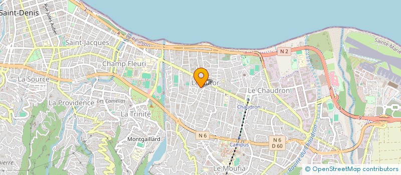 localisation de l'entreprise GROUPE SECURITE GARDIENNAGE PRIVE à SAINT-DENIS