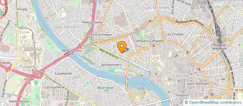 localisation de l'entreprise GROUPE SEGARD  TOULOUSE