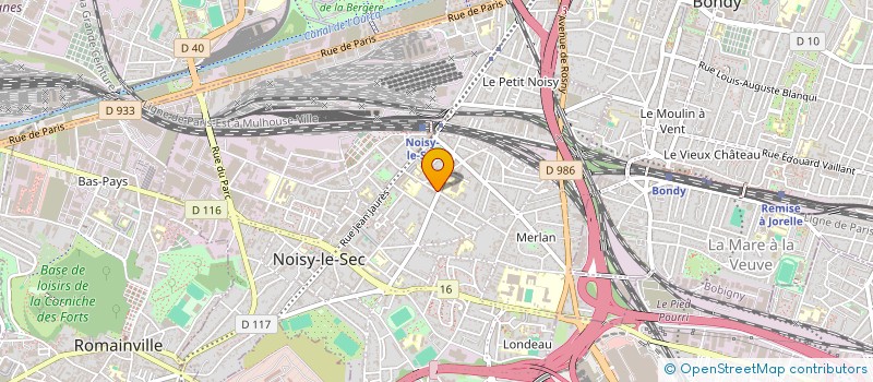 localisation de l'entreprise GROUPE SELAM à NOISY-LE-SEC