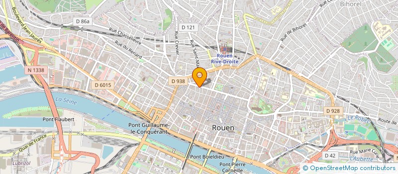 localisation de l'entreprise GROUPE SEMAFOR à ROUEN