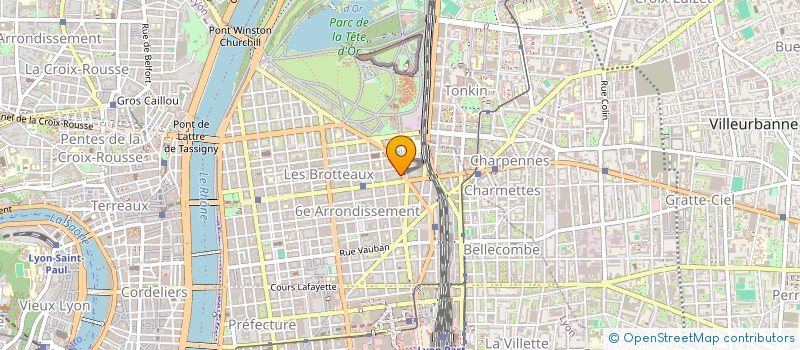 localisation de l'entreprise GROUPE SENIOR TELE ASSISTANCE FRANCE à LYON