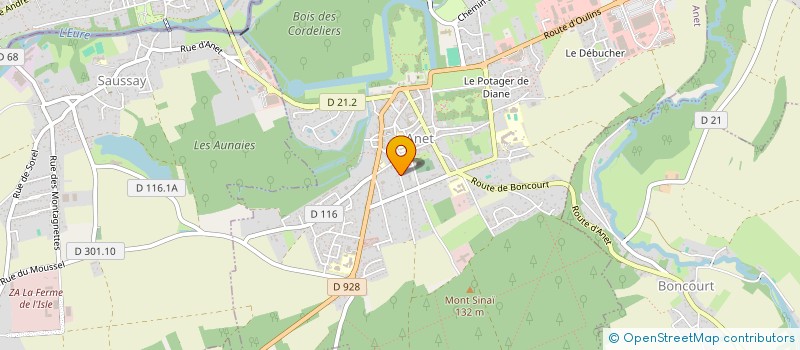 localisation de l'entreprise GROUPE SERGE LADRIERE G S L à BERCHERES-SUR-VESGRE