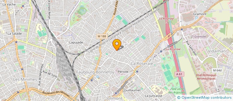 localisation de l'entreprise GROUPE SERGE SIMON  TOULOUSE
