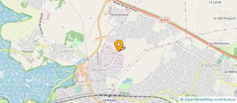 localisation de l'entreprise GROUPE SERO à LA BAULE-ESCOUBLAC