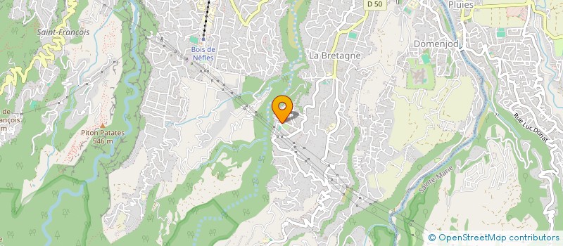 localisation de l'entreprise GROUPE SERV A LI  SAINT-DENIS