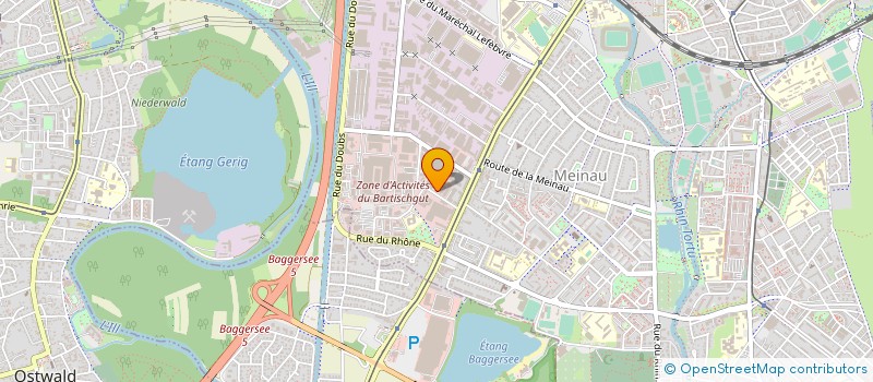localisation de l'entreprise GROUPE SERVEN à STRASBOURG