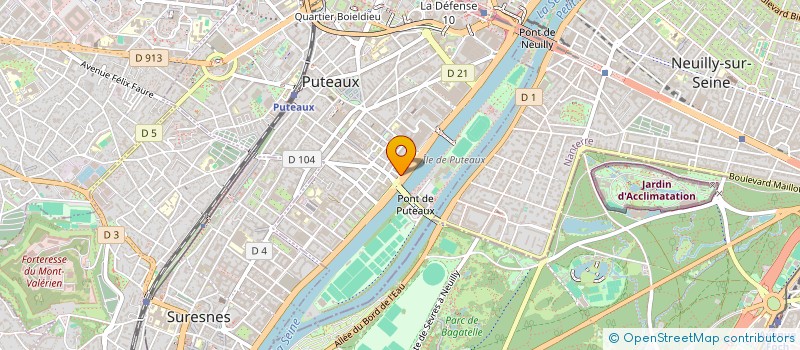 localisation de l'entreprise GROUPE SERVICE INTERNATIONAL à PUTEAUX