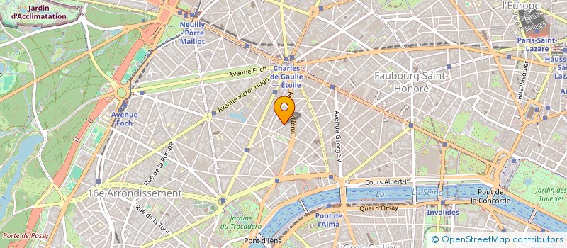 localisation de l'entreprise GROUPE SERVICE PATRIMOINE  PARIS