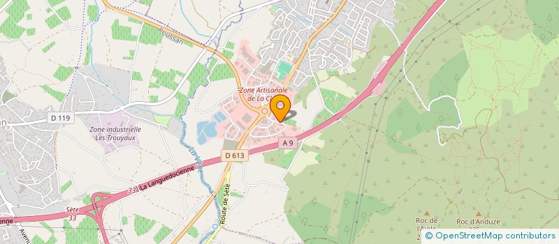 localisation de l'entreprise GROUPE SGMB  GIGEAN