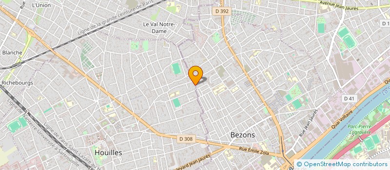 localisation de l'entreprise GROUPE SHIVIKA à BEZONS