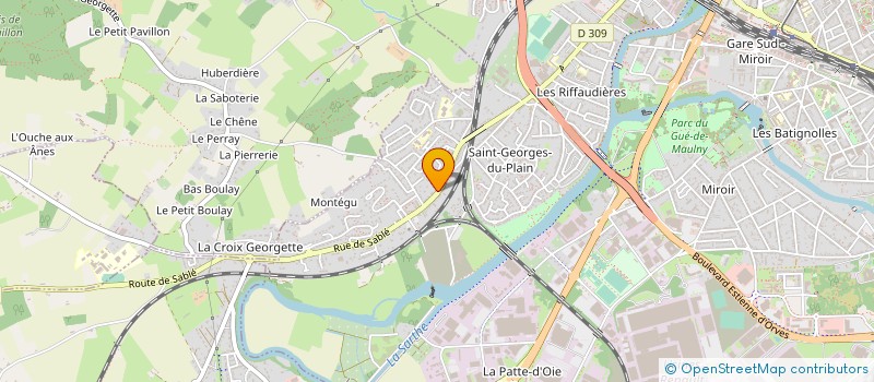 localisation de l'entreprise GROUPE SIGMA  LE MANS