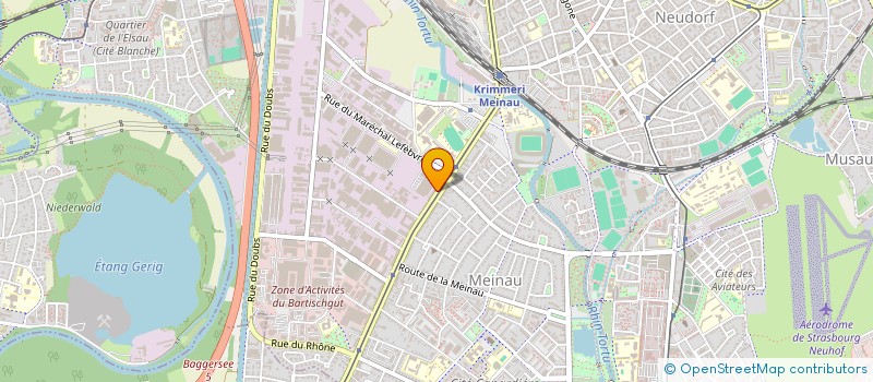 localisation de l'entreprise GROUPE SLIMEO DEPILEO  HERRLISHEIM