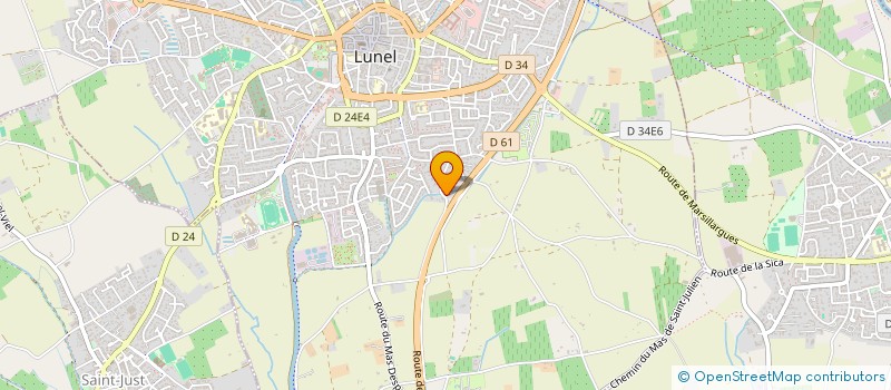 localisation de l'entreprise GROUPE SLN INVEST  LUNEL