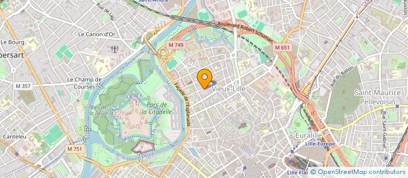 localisation de l'entreprise GROUPE SMISO MUTUELLES DES CADRES à LILLE