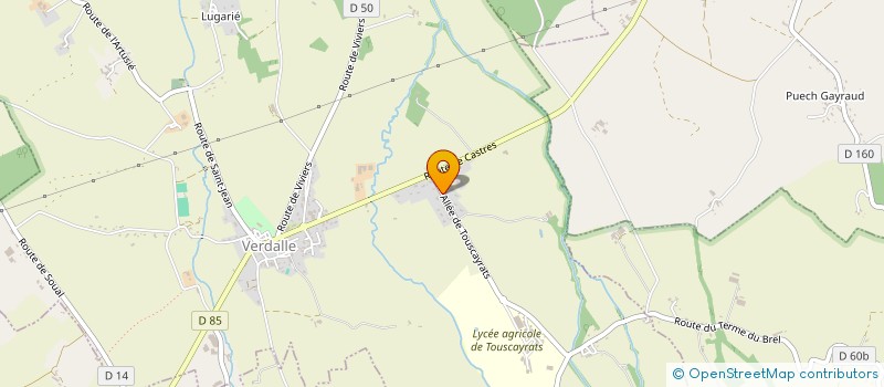 localisation de l'entreprise GROUPE SOBAC  VIVIERS-LES-MONTAGNES