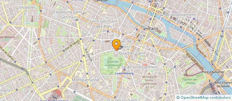 localisation de l'entreprise GROUPE SOCIALISTE à PARIS