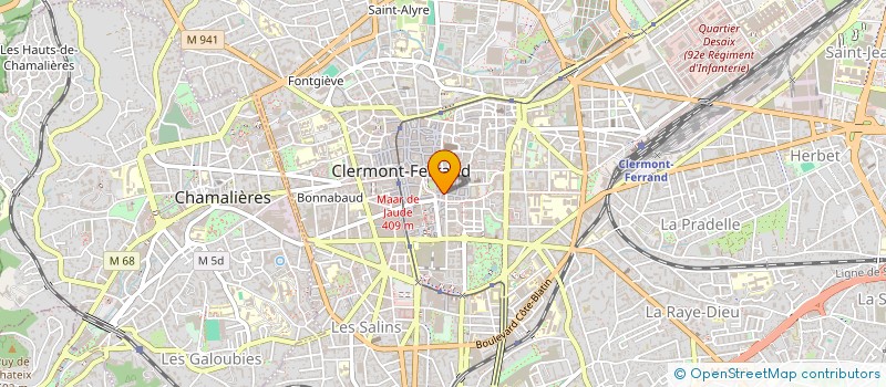 localisation de l'entreprise GROUPE SOCIALISTE RADICAL ET REPUBLICAIN DU CONSEIL DEPARTEMENTAL DU PUY-DE-DOME  CLERMONT-FERRAND