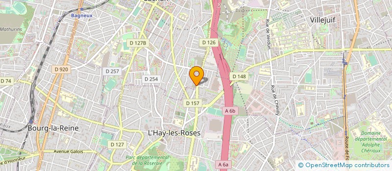 localisation de l'entreprise GROUPE SODIVI  CHEVILLY-LARUE