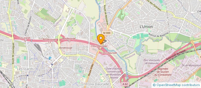localisation de l'entreprise GROUPE SOLAIRE OCCITAN à TOULOUSE