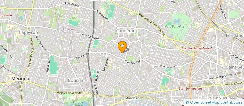 localisation de l'entreprise GROUPE SOLEIL  BORDEAUX