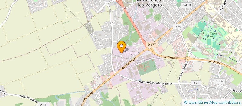 localisation de l'entreprise GROUPE SOLSTIS à SAINT-ANDRE-LES-VERGERS