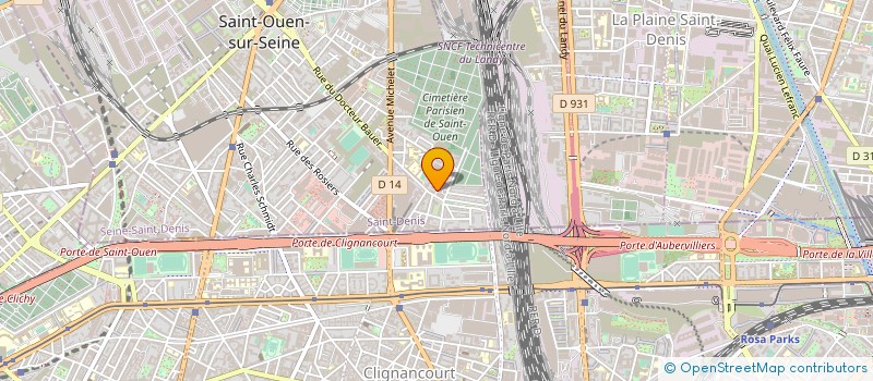 localisation de l'entreprise GROUPE SOLUTION ENERGIE POLE TECHNIQUE à SAINT-OUEN-SUR-SEINE