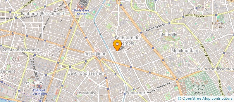 localisation de l'entreprise GROUPE SOS COOPERATIVE IMMOBILIERE  PARIS