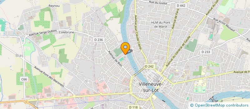 localisation de l'entreprise GROUPE SOVITAL à VILLENEUVE-SUR-LOT